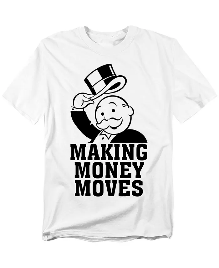 Футболка Big & Tall Making Money Moves Monopoly, белый
Футболка Big & Tall Making Money Moves Monopoly, белый