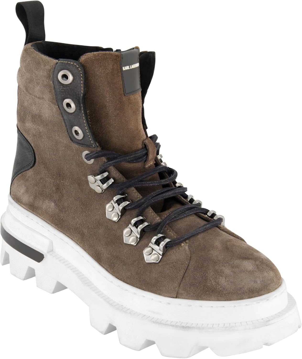Мужские замшевые походные ботинки KARL LAGERFELD с боковой молнией, темно-серый
Мужские замшевые походные ботинки KARL LAGERFELD с боковой молнией, темно-серый