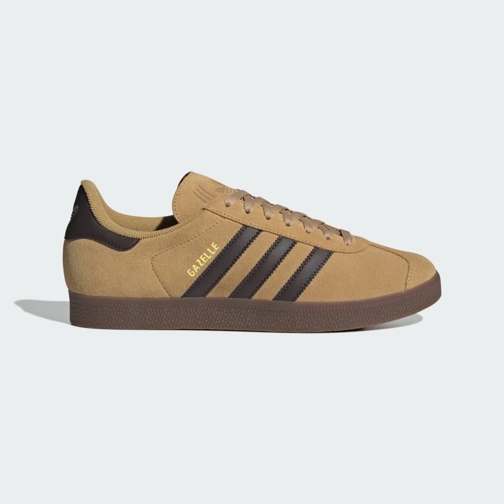 Кроссовки Adidas Gazelle Shoes, цвет Golden Beige/Dark Brown/Gold Metallic
Кроссовки Adidas Gazelle Shoes, цвет Golden Beige/Dark Brown/Gold Metallic