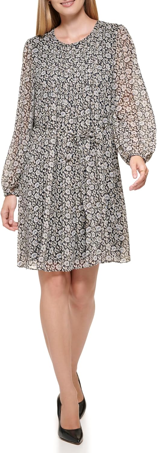 Женское мини-платье Tommy Hilfiger с рукавами-фонариками, плиссировкой спереди и завязкой на талии, Midnight Multi
Женское мини-платье Tommy Hilfiger с рукавами-фонариками, плиссировкой спереди и завязкой на талии, Midnight Multi