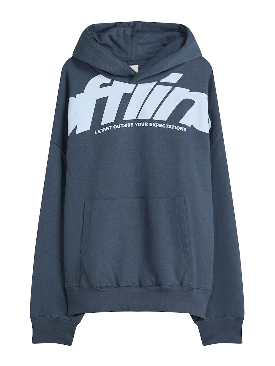 Толстовка Bershka, светло-синий/темно-синий
Толстовка Bershka, светло-синий/темно-синий