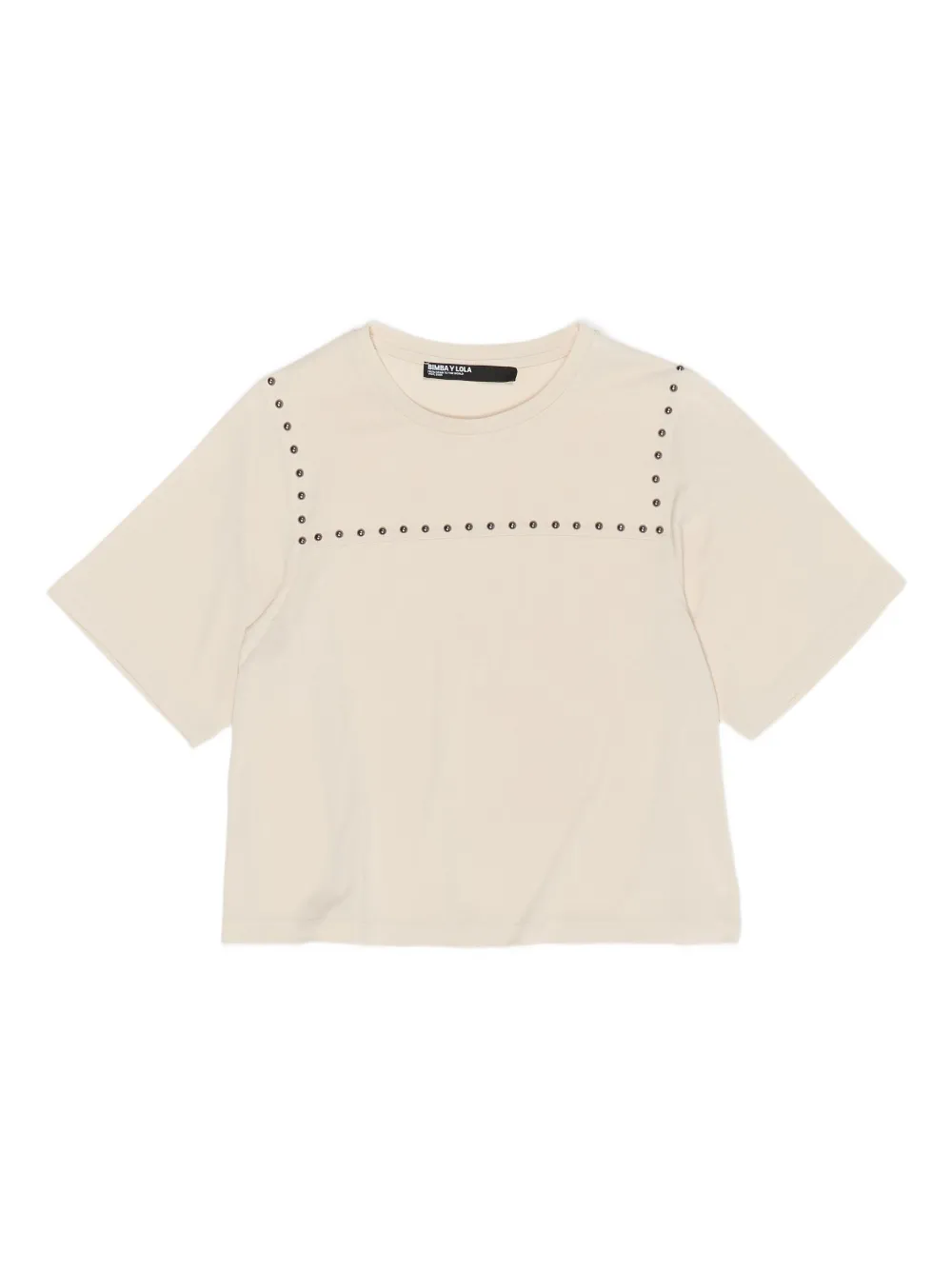 Футболка с короткими рукавами, украшенная заклепками Bimba Y Lola, нейтральный
Футболка с короткими рукавами, украшенная заклепками Bimba Y Lola, нейтральный