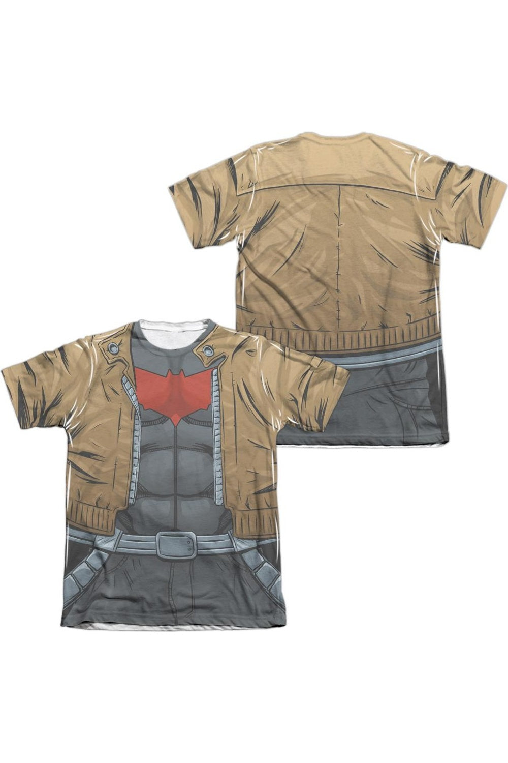 Футболка с коротким рукавом из полиэстера/хлопка для взрослых, форма Бэтмена «Красный колпак» (принт спереди/сзади) Gildan
Футболка с коротким рукавом из полиэстера/хлопка для взрослых, форма Бэтмена «Красный колпак» (принт спереди/сзади) Gildan