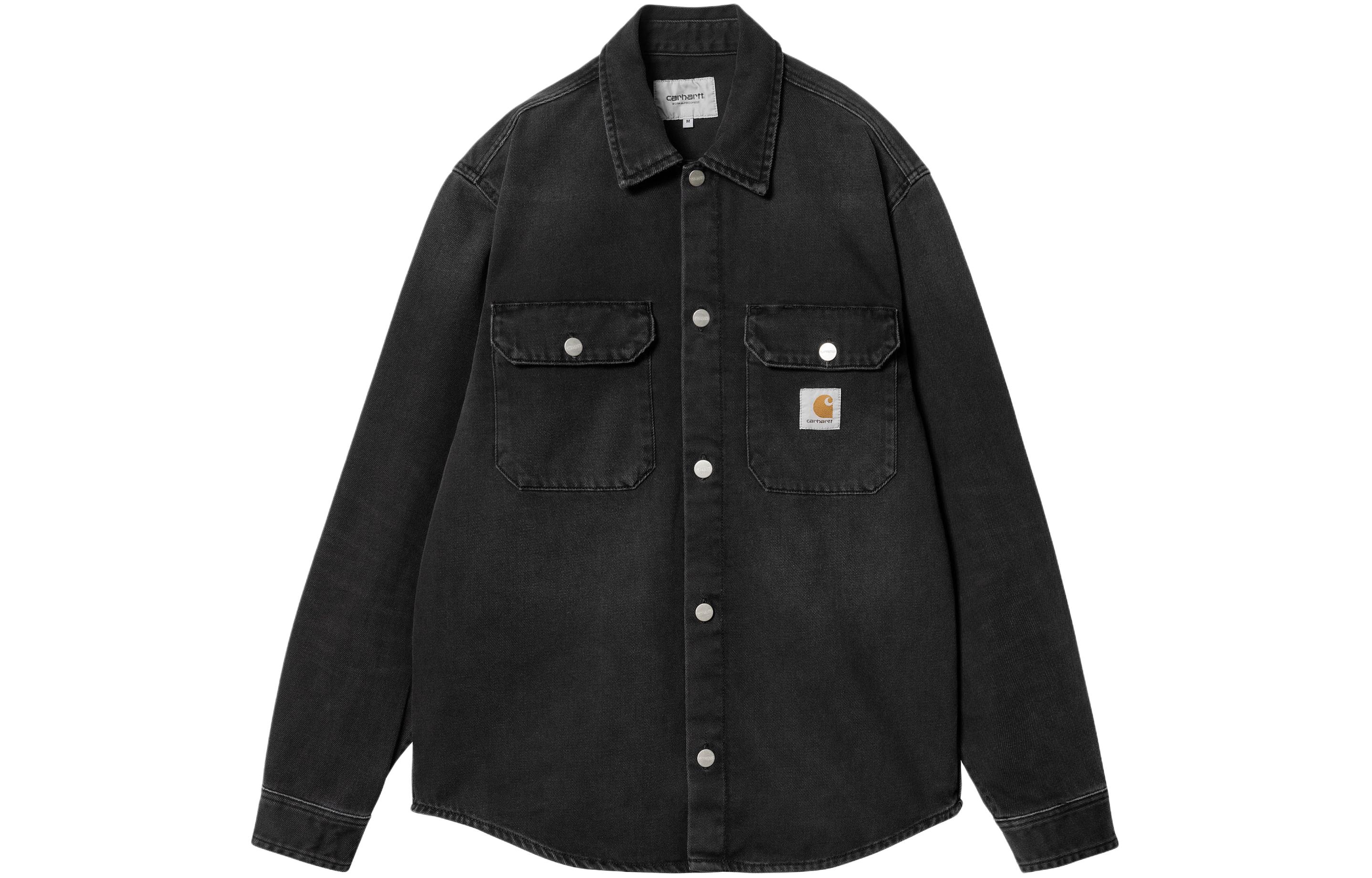 Рубашка-куртка с нашивкой логотипа Carhartt WIP, черный
Рубашка-куртка с нашивкой логотипа Carhartt WIP, черный