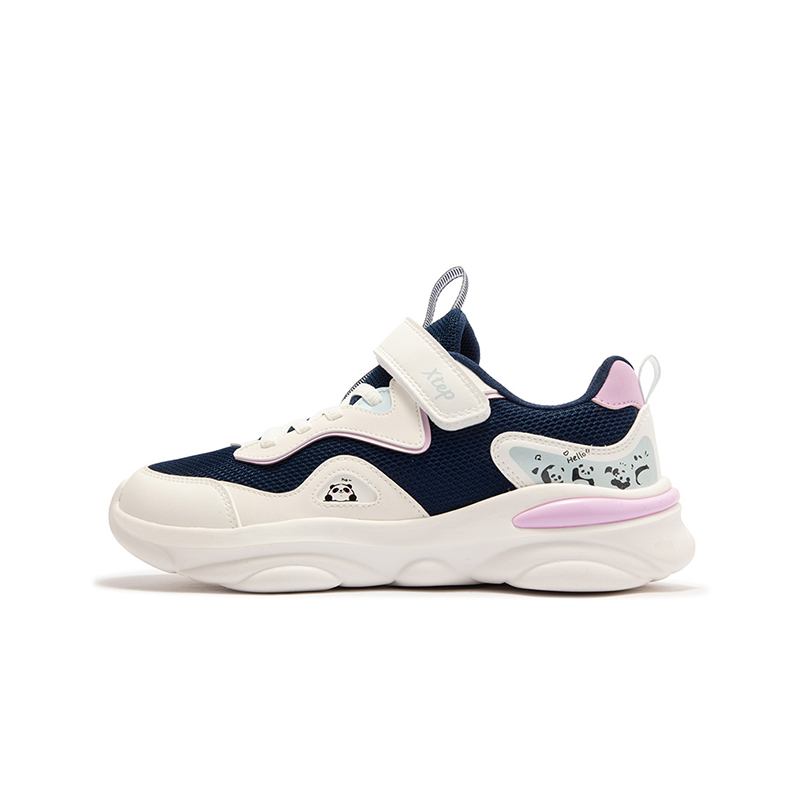 Низкие повседневные кроссовки с нескользящей подошвой для детей XTEP, синий/розовый/белый/фиолетовый 
Низкие повседневные кроссовки с нескользящей подошвой для детей XTEP, синий/розовый/белый/фиолетовый