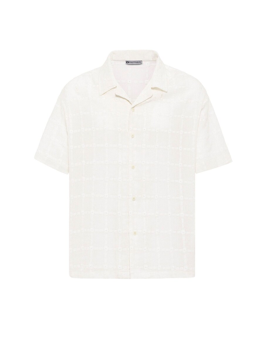 Рубашка на пуговицах классического кроя Dandalo, экрю
Рубашка на пуговицах классического кроя Dandalo, экрю