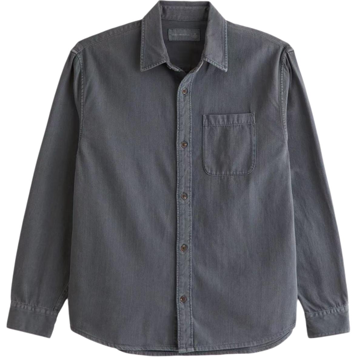 Abercrombie&Fitch Рубашка мужская сине-серая
Abercrombie&Fitch Рубашка мужская сине-серая