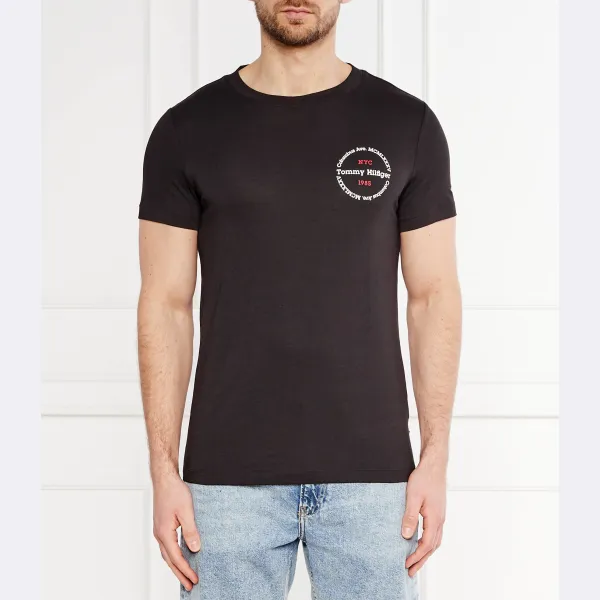 Облегающая футболка Tommy Hilfiger, черный
Облегающая футболка Tommy Hilfiger, черный