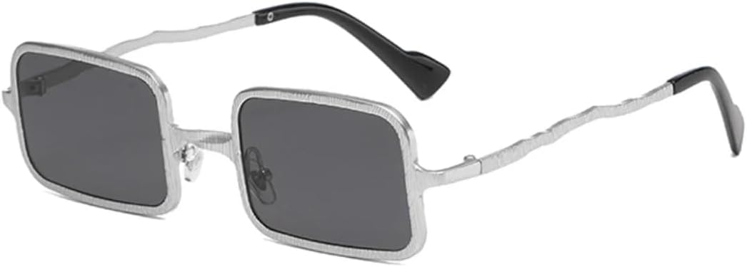 Мужские солнцезащитные очки в стиле панк-метал, модные очки с прозрачными линзами и защитой от УФ-излучения UV400, женские солнцезащитные очки в тренде UUPTTPL, Silver Grey
Мужские солнцезащитные очки в стиле панк-метал, модные очки с прозрачными линзами и защитой от УФ-излучения UV400, женские солнцезащитные очки в тренде UUPTTPL, Silver Grey