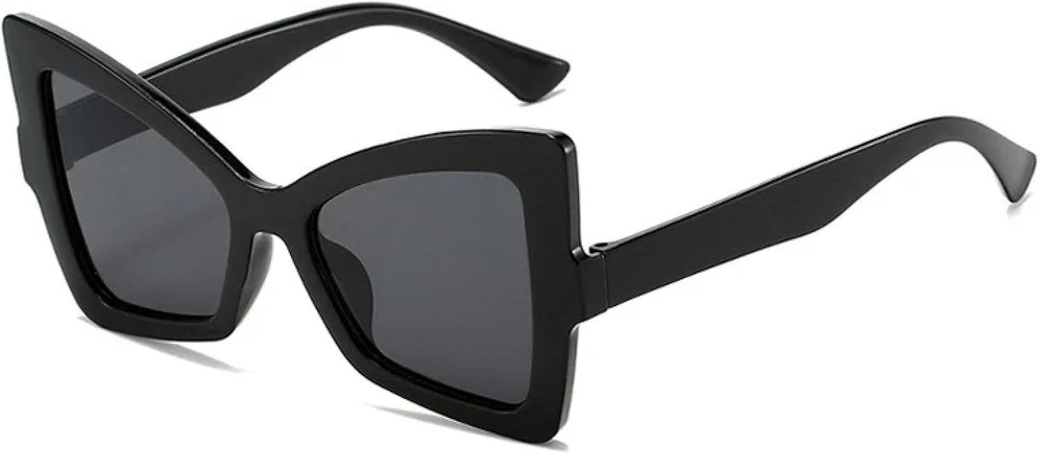 Модные солнцезащитные очки «кошачий глаз» в крупной оправе для женщин и мужчин, классические солнцезащитные очки для активного отдыха и путешествий с защитой от УФ-излучения UV400 TKKTLLT, Black Gray
Модные солнцезащитные очки «кошачий глаз» в крупной оправе для женщин и мужчин, классические солнцезащитные очки для активного отдыха и путешествий с защитой от УФ-излучения UV400 TKKTLLT, Black Gray