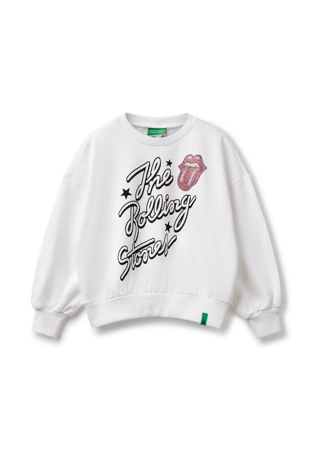 Толстовка THE ROLLING STONES WITH RHINESTONE United Colors of Benetton, белый
Толстовка THE ROLLING STONES WITH RHINESTONE United Colors of Benetton, белый