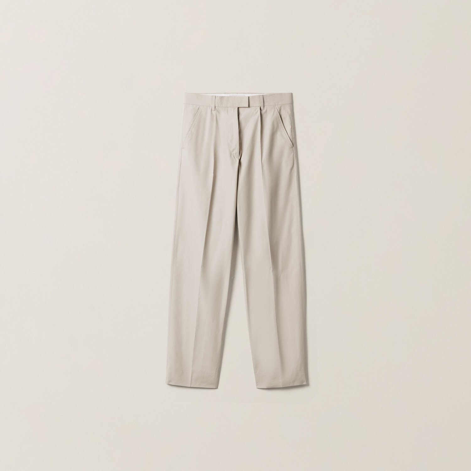 Брюки из панамского хлопка MIU MIU, известняк
Брюки из панамского хлопка MIU MIU, известняк