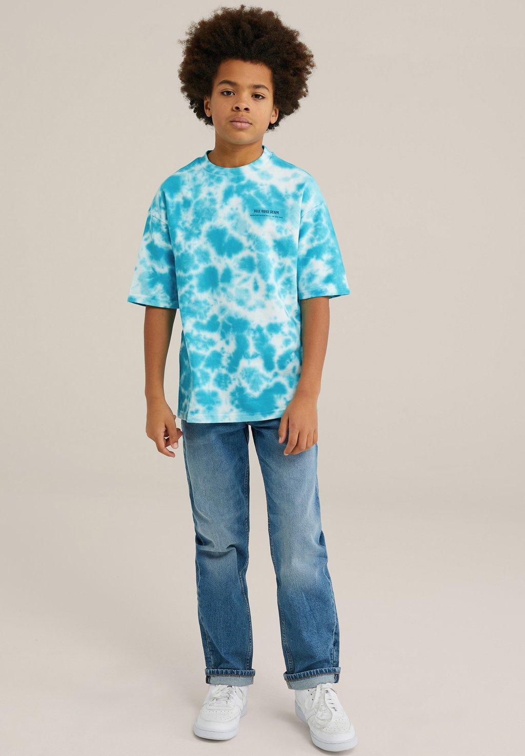 Футболка с принтом WE Fashion, светло-голубой
Футболка с принтом WE Fashion, светло-голубой