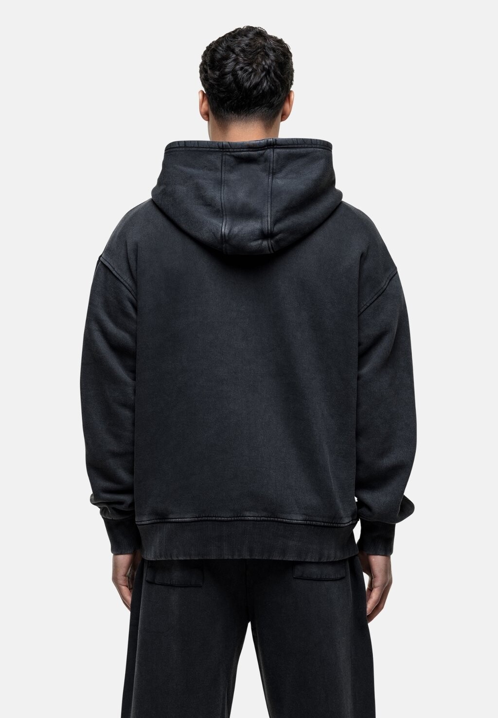 Толстовка с капюшоном ATELBLK Good For Nothing, черный 
Толстовка с капюшоном ATELBLK Good For Nothing, черный