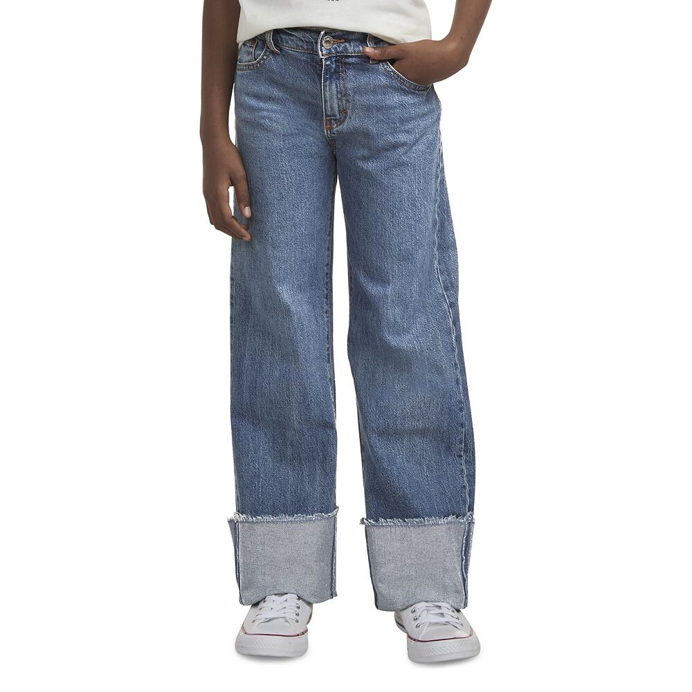 Джинсы Levi's с широкими штанинами и глубокими манжетами для девочек 7–16 лет, цвет Trail Blazer
Джинсы Levi's с широкими штанинами и глубокими манжетами для девочек 7–16 лет, цвет Trail Blazer