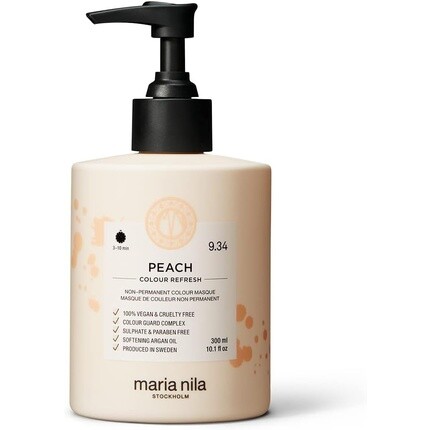 Маска для волос Color Refresh персиковая 300мл, Maria Nila
Маска для волос Color Refresh персиковая 300мл, Maria Nila