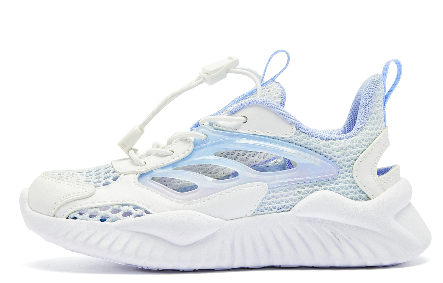 QIAODAN Противоскользящие, дышащие, легкие детские сандалии синего и белого цвета для детей 3–7 лет
QIAODAN Противоскользящие, дышащие, легкие детские сандалии синего и белого цвета для детей 3–7 лет