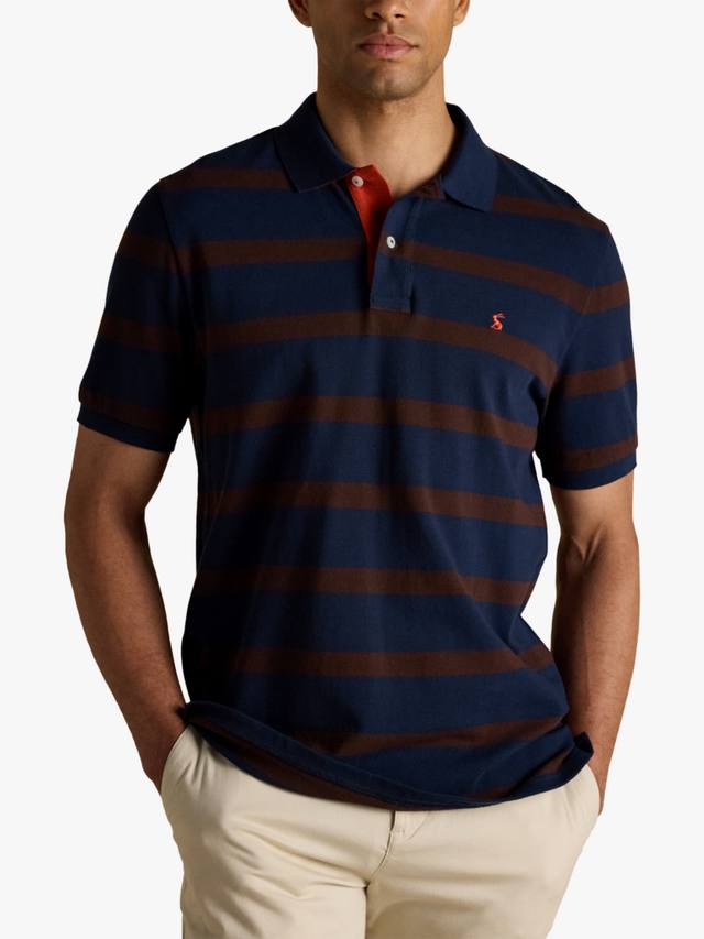 Хлопковая полосатая поло Joules, Brown Mix
Хлопковая полосатая поло Joules, Brown Mix