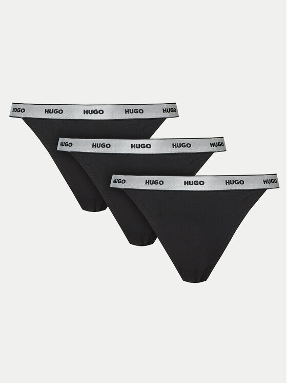 Набор из 3 стрингов Hugo, черный
Набор из 3 стрингов Hugo, черный