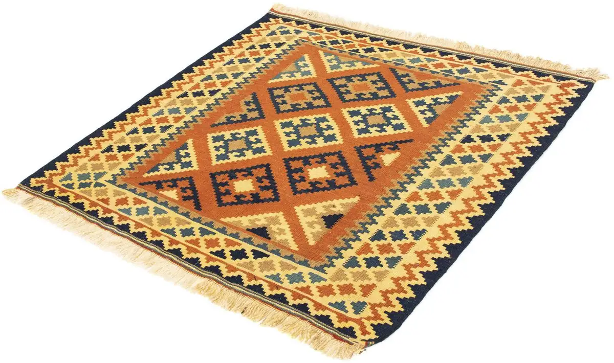 Шерстяной ковер Morgenland "Kilim - Oriental Square - 103 x 100 см - ржавчина", квадратный, для гостиной, цельный 100х103 см, цвет Rost
Шерстяной ковер Morgenland "Kilim - Oriental Square - 103 x 100 см - ржавчина", квадратный, для гостиной, цельный 100х103 см, цвет Rost
