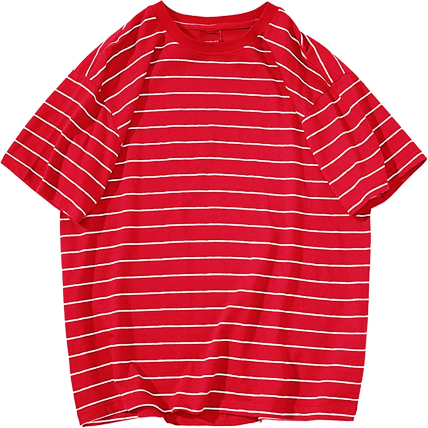 Maiyifu-GJ мужская мода, свободный крой, полосатая футболка с коротким рукавом
Maiyifu-GJ мужская мода, свободный крой, полосатая футболка с коротким рукавом