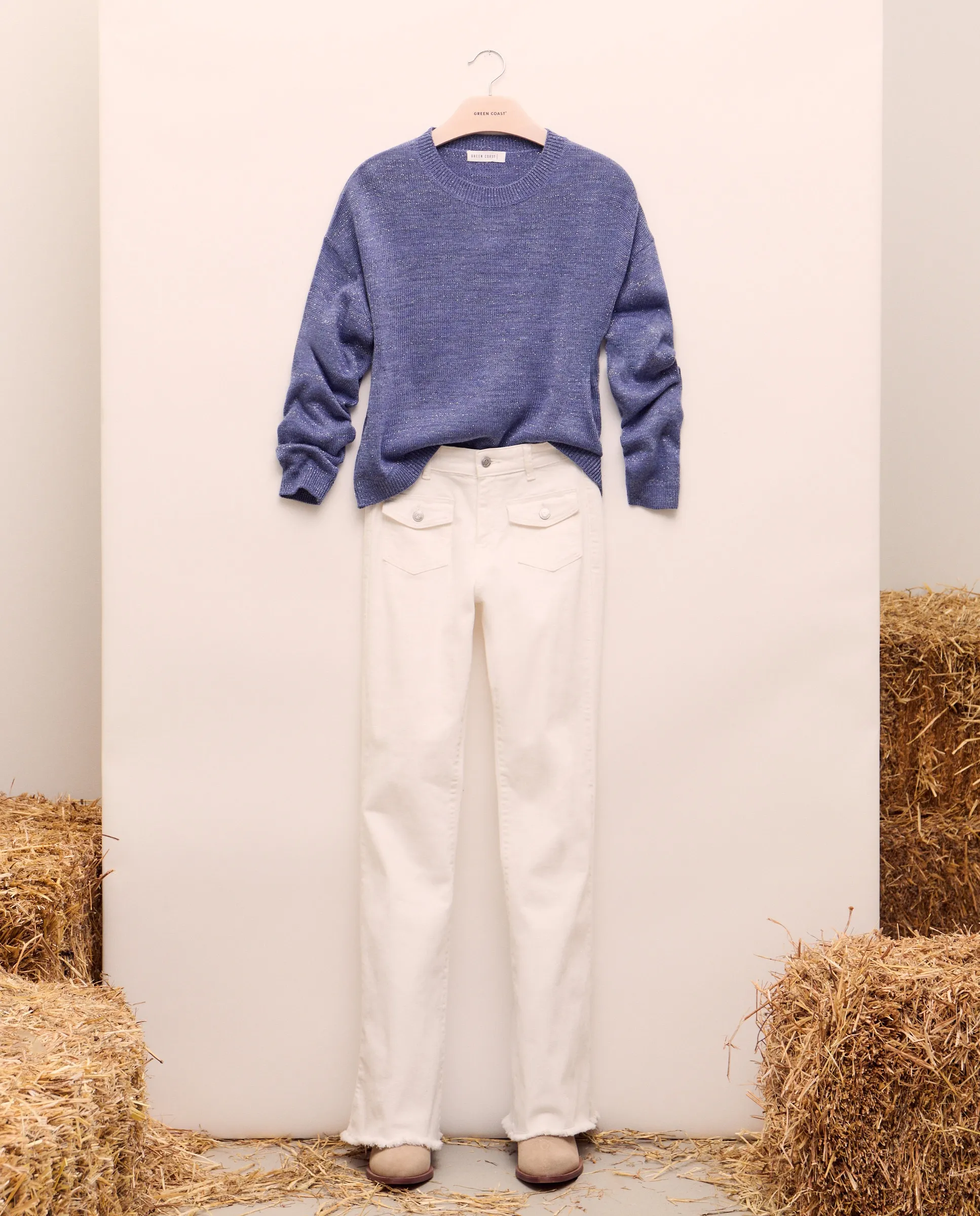 Женский оверсайз джерси с люрексом Green Coast, сливовый
Женский оверсайз джерси с люрексом Green Coast, сливовый