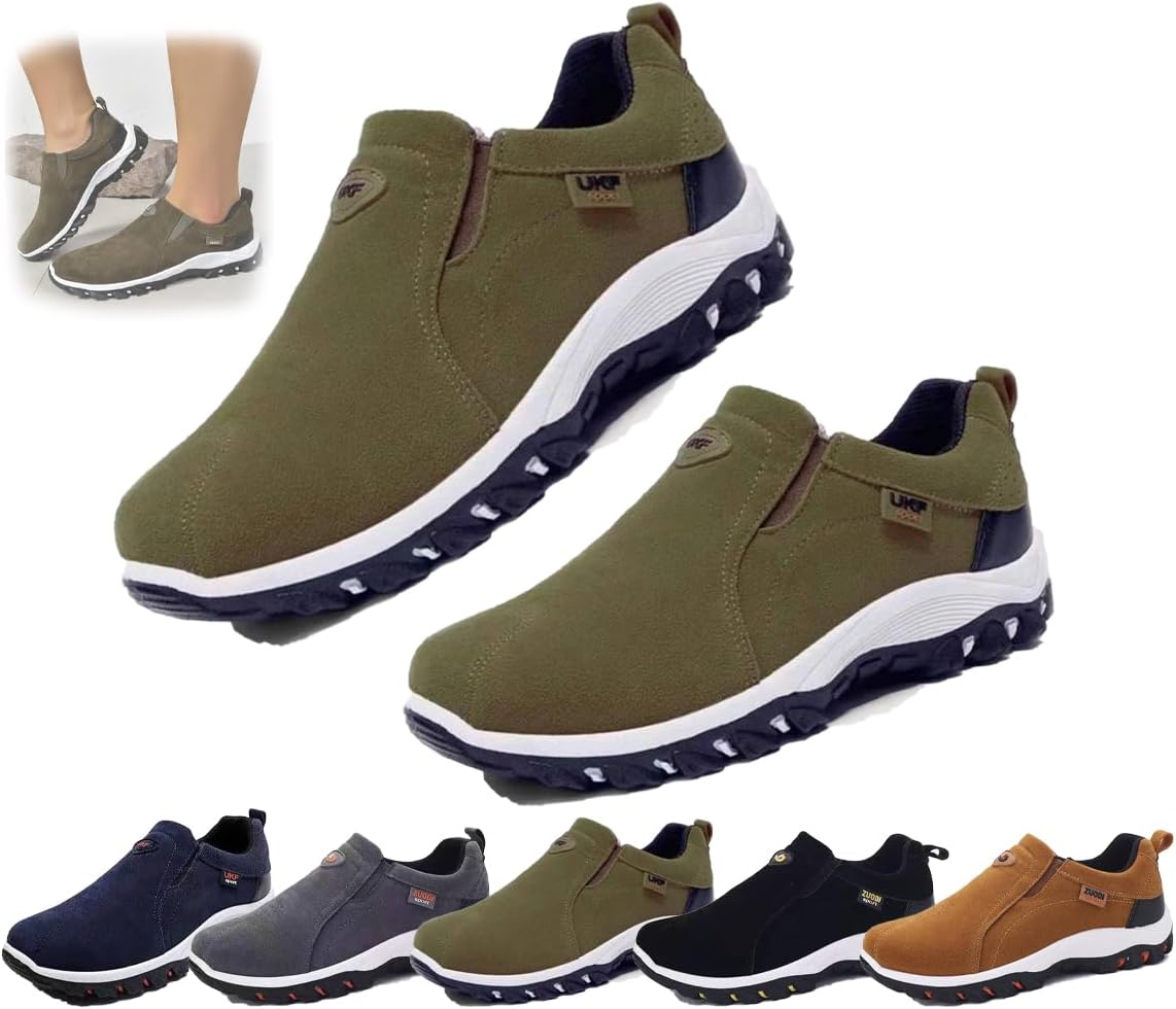 Мужские водонепроницаемые ортопедические прогулочные кроссовки, походные кеды без шнурков, с поддержкой свода стопы, комфорт на весь день для активного отдыха на природе Generic, зеленый
Мужские водонепроницаемые ортопедические прогулочные кроссовки, походные кеды без шнурков, с поддержкой свода стопы, комфорт на весь день для активного отдыха на природе Generic, зеленый