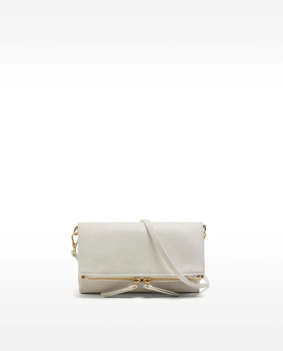 Женская сумка-бандо с эффектом кракелюра и гладкой молнией Parfois, пастельно-розовый
Женская сумка-бандо с эффектом кракелюра и гладкой молнией Parfois, пастельно-розовый