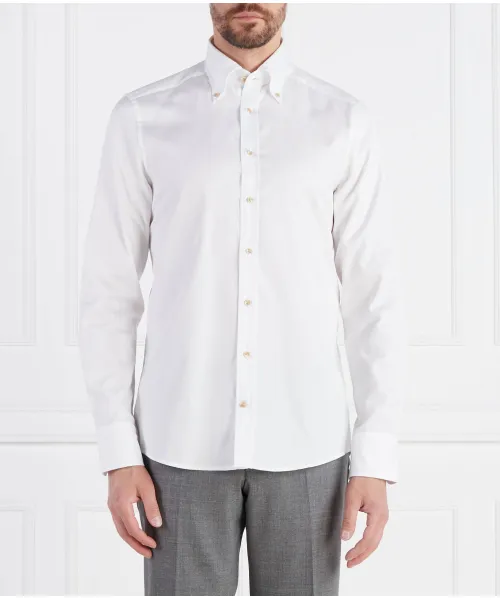 Рубашка Slim fit Stenströms, белый 
Рубашка Slim fit Stenströms, белый