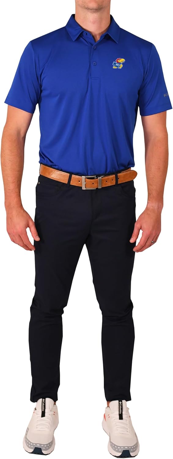 Columbia Univ of Kansas Golf мужская легкая повседневная поло для гольфа, Azul
Columbia Univ of Kansas Golf мужская легкая повседневная поло для гольфа, Azul