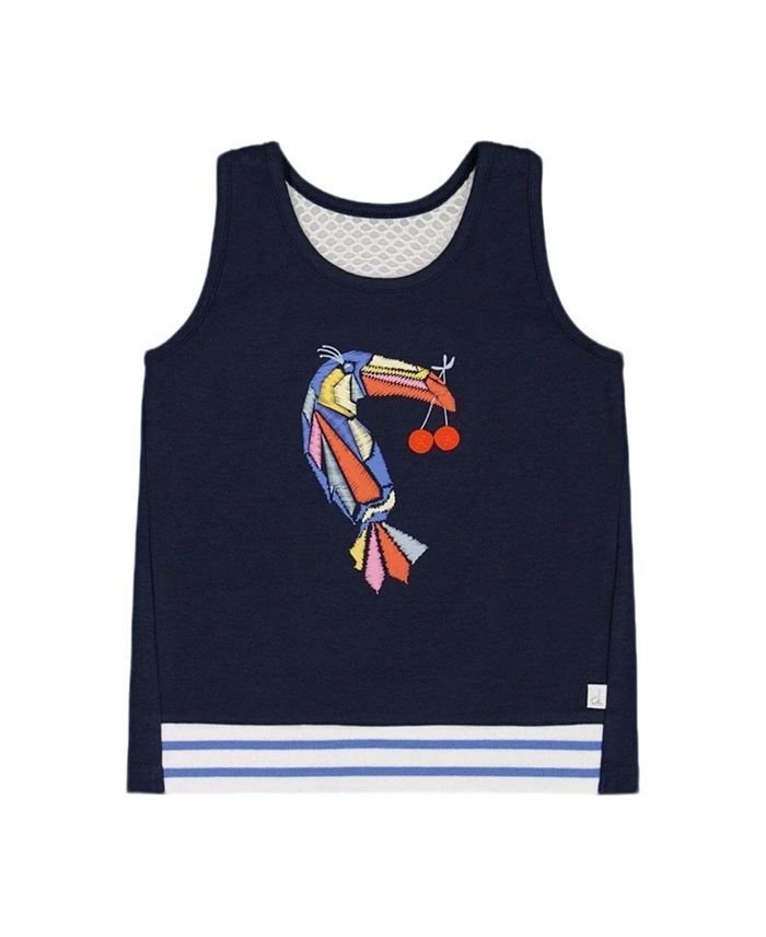 Детский топ из органического хлопка для девочек - подростковый размер Deux par Deux, синий
Детский топ из органического хлопка для девочек - подростковый размер Deux par Deux, синий