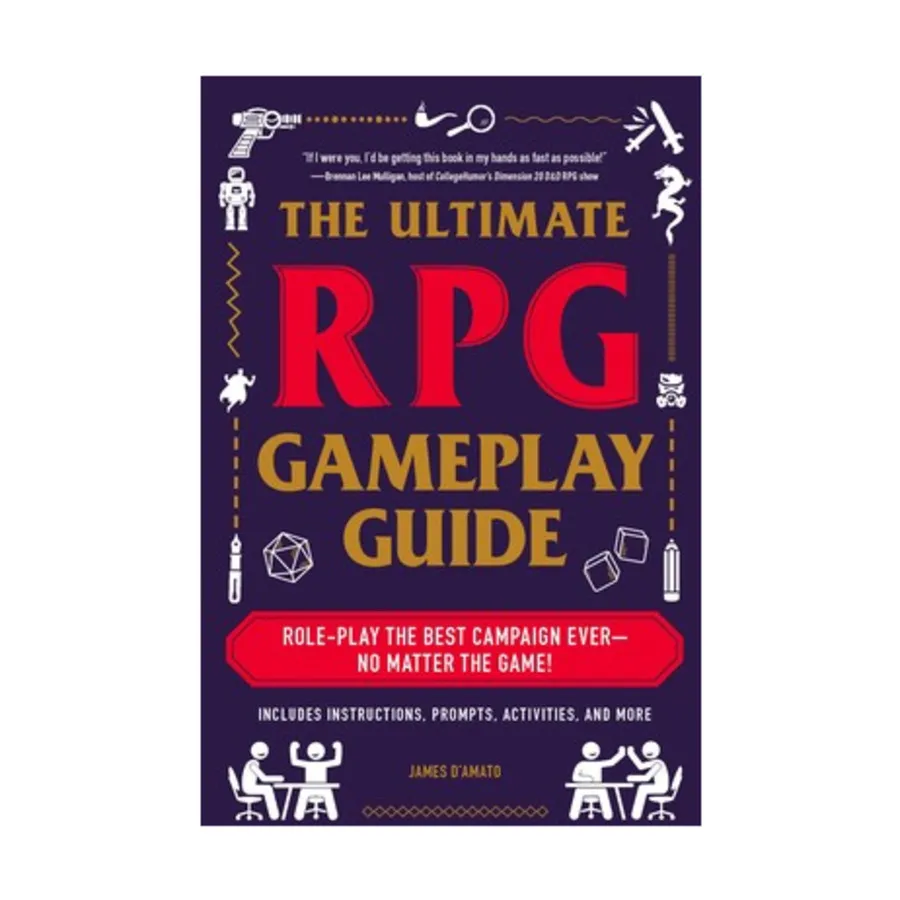 Ultimate RPG Gameplay Guide, Gaming Books (Adams Media), мягкая обложка
Ultimate RPG Gameplay Guide, Gaming Books (Adams Media), мягкая обложка