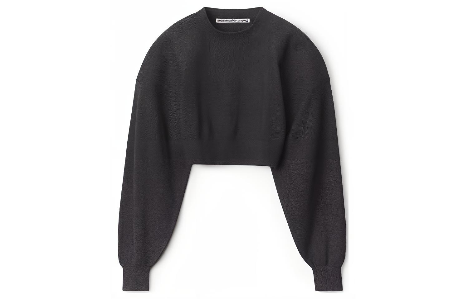 Alexander Wang Вязаный свитер FW22 женский черный
Alexander Wang Вязаный свитер FW22 женский черный