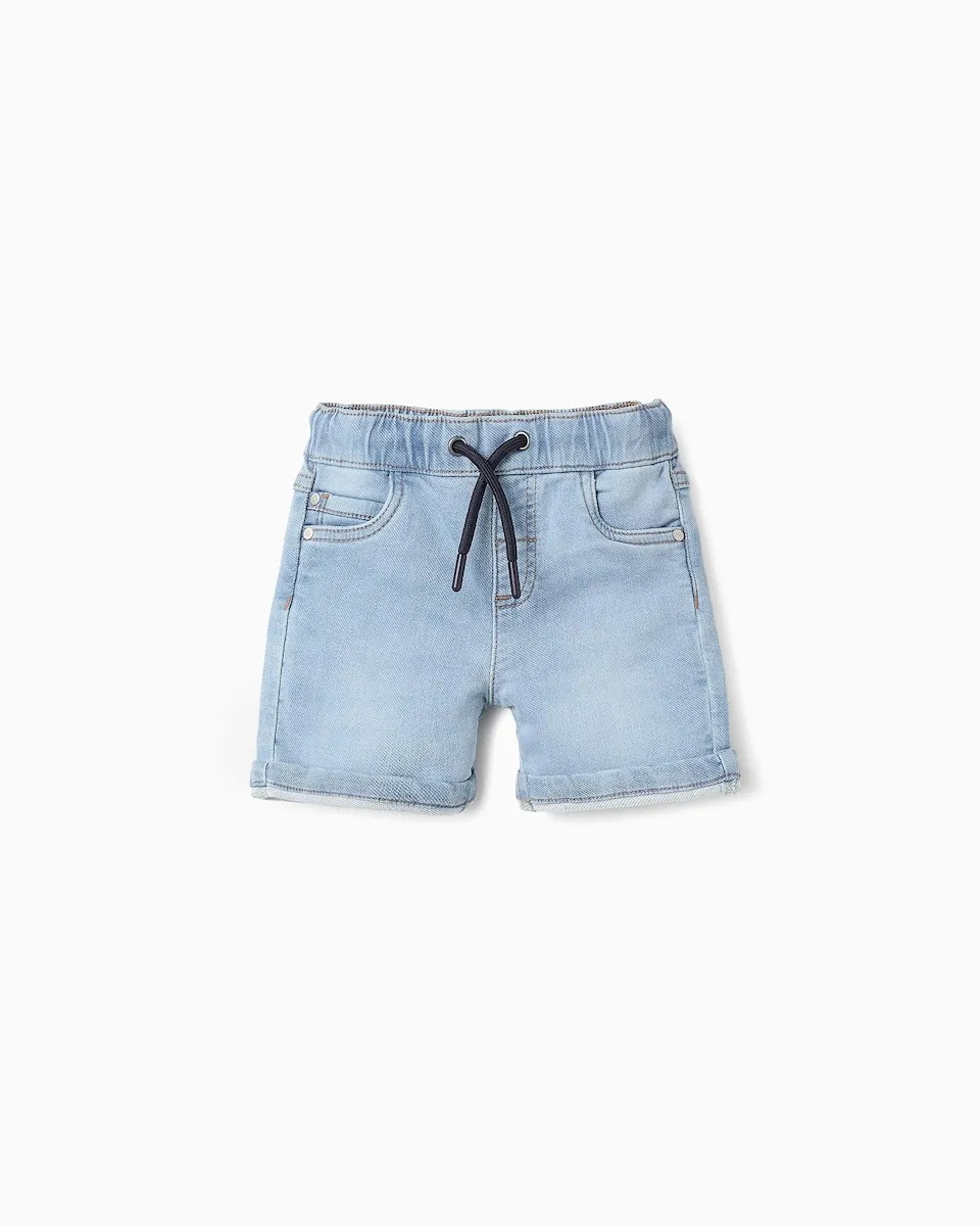 Джинсовые шорты для малышей с регулируемым шнурком Zippy, светло-голубой
Джинсовые шорты для малышей с регулируемым шнурком Zippy, светло-голубой