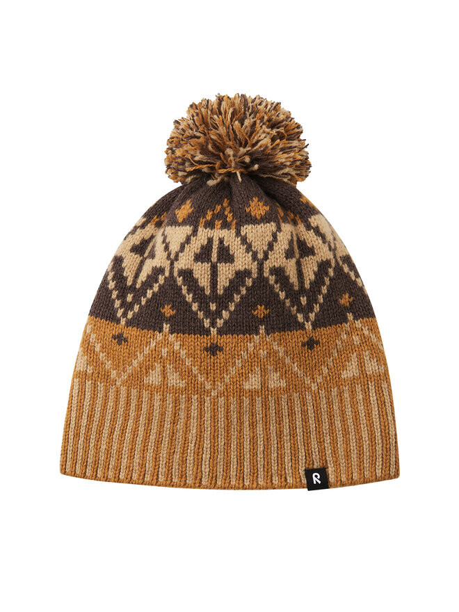 Зимняя шапка Reima Pohjoinen 5300021B, коричневый
Зимняя шапка Reima Pohjoinen 5300021B, коричневый