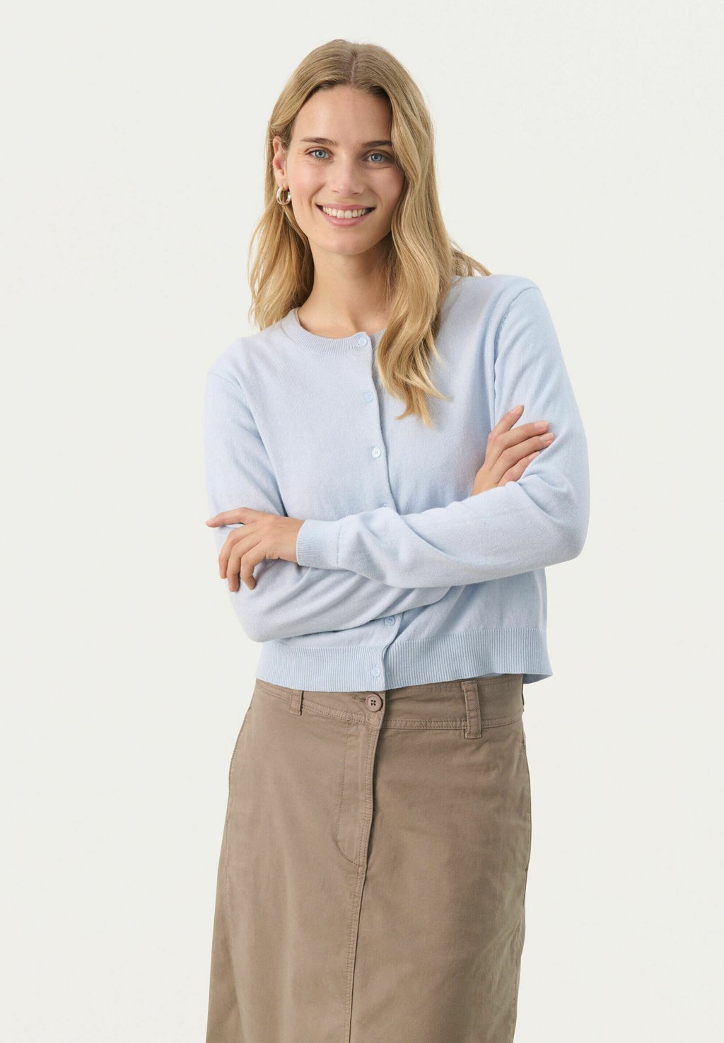 Кардиган Part Two, светло-голубой 
Кардиган Part Two, светло-голубой