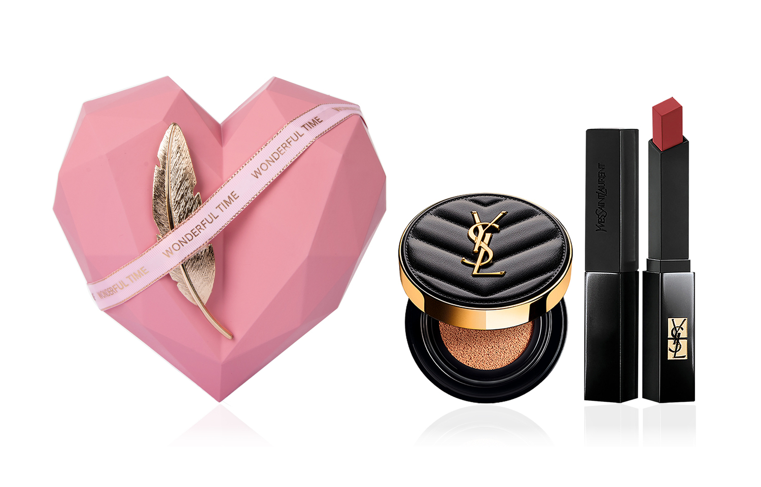 Набор косметики для лица Luxury Pet Foundation Box с велюровым сатиновым матовым покрытием без эффекта переноса SAINT LAURENT
Набор косметики для лица Luxury Pet Foundation Box с велюровым сатиновым матовым покрытием без эффекта переноса SAINT LAURENT