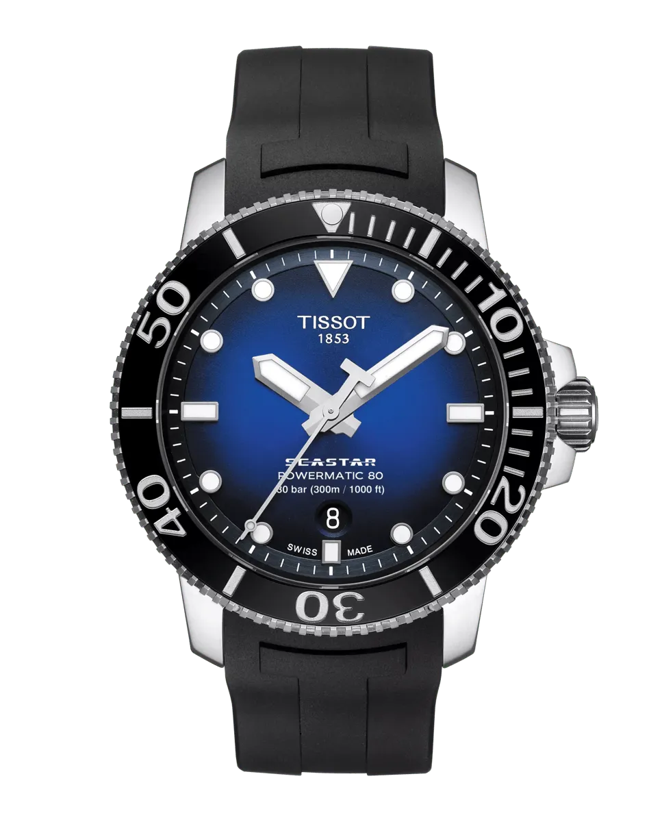 Коллекция Seastar мужские часы автоматические черные резиновые Tissot, черный
Коллекция Seastar мужские часы автоматические черные резиновые Tissot, черный