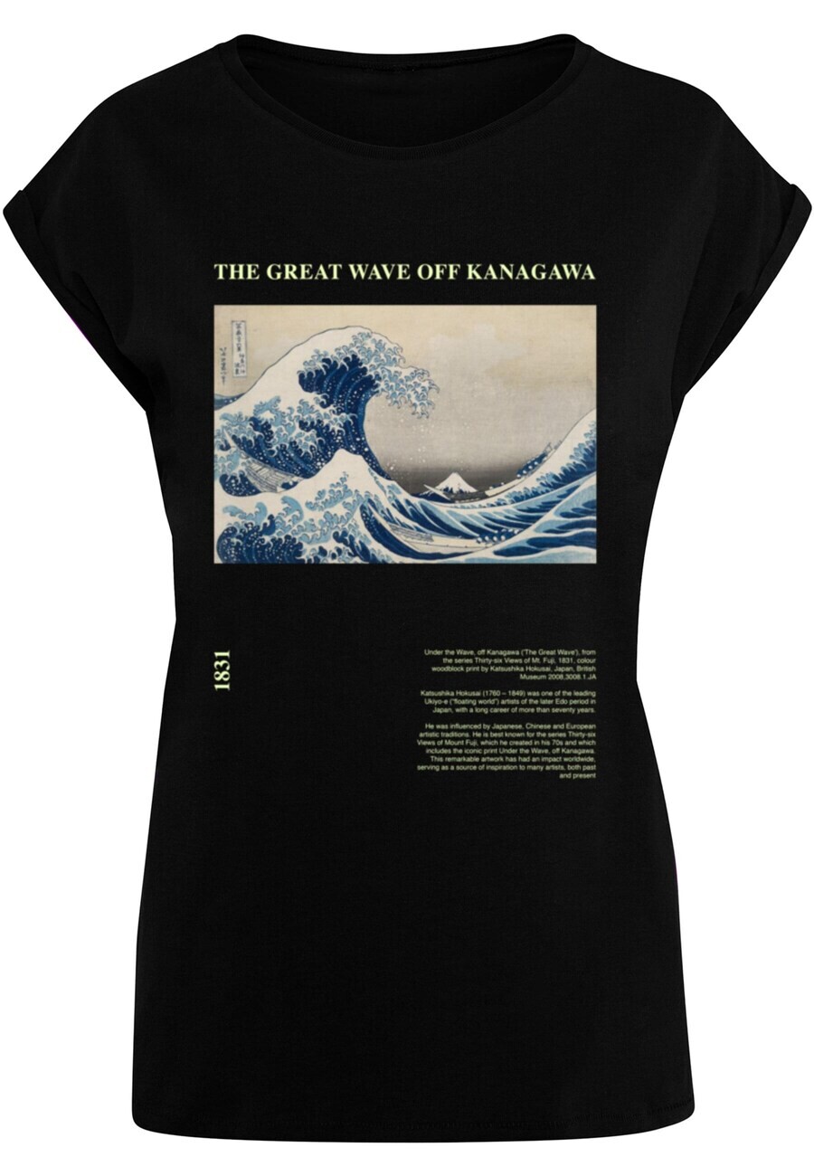 Футболка Merchcode Shirt Apoh - Hokusai 1831, черный 
Футболка Merchcode Shirt Apoh - Hokusai 1831, черный