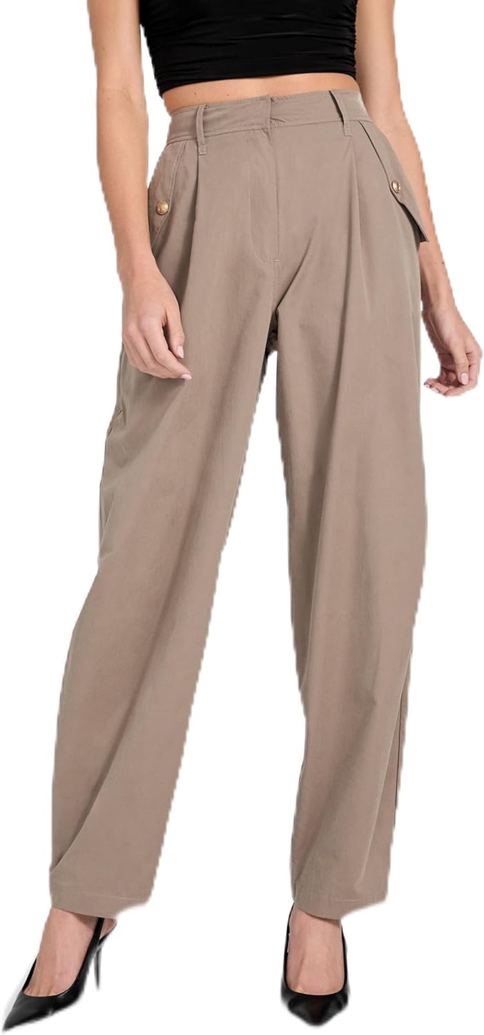 Женские эко штаны Denise Carrot Leg GUESS, Walnut Shell
Женские эко штаны Denise Carrot Leg GUESS, Walnut Shell