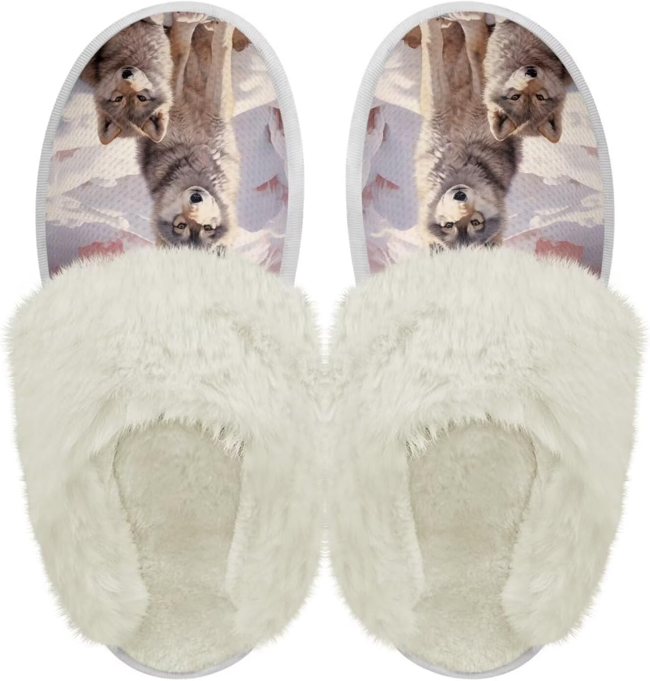 Хлопковые тапочки PJHEQOXE с пушистыми краями, домашние тапочки для дома и улицы, хлопковые тапочки унисекс, белый
Хлопковые тапочки PJHEQOXE с пушистыми краями, домашние тапочки для дома и улицы, хлопковые тапочки унисекс, белый