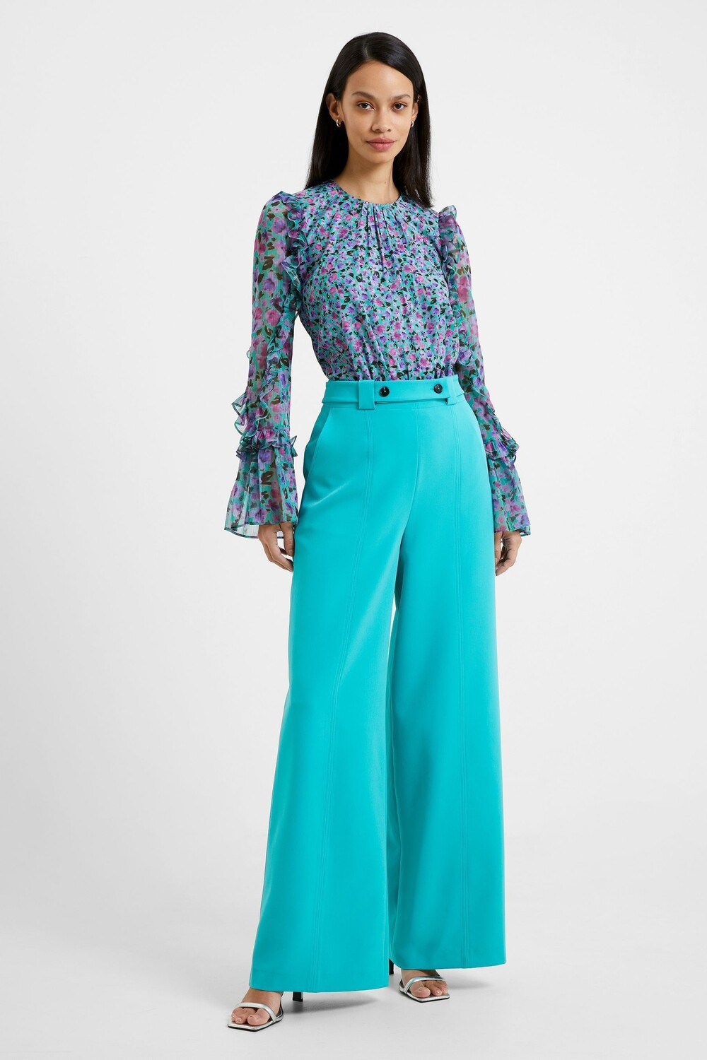 Синяя блузка Alezzi Aely с жаккардовым узором French Connection, синий
Синяя блузка Alezzi Aely с жаккардовым узором French Connection, синий