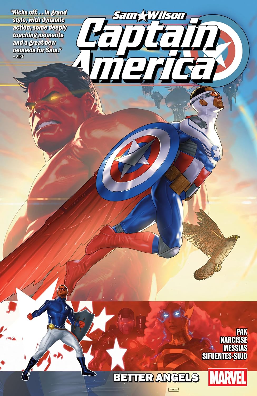 Sam Wilson, Captain America: Better Angels (Marvel Universe)
Sam Wilson, Captain America: Better Angels (Marvel Universe)