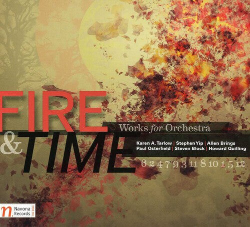 CD диск Tarlow / Yip / st Petersburg Philharmonic Orch: Fire & Time
CD диск Tarlow / Yip / st Petersburg Philharmonic Orch: Fire & Time
