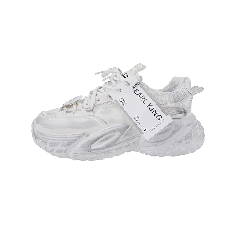 Earl king Кроссовки мужские с амортизацией и усиленной подошвой белые, цвет White
Earl king Кроссовки мужские с амортизацией и усиленной подошвой белые, цвет White