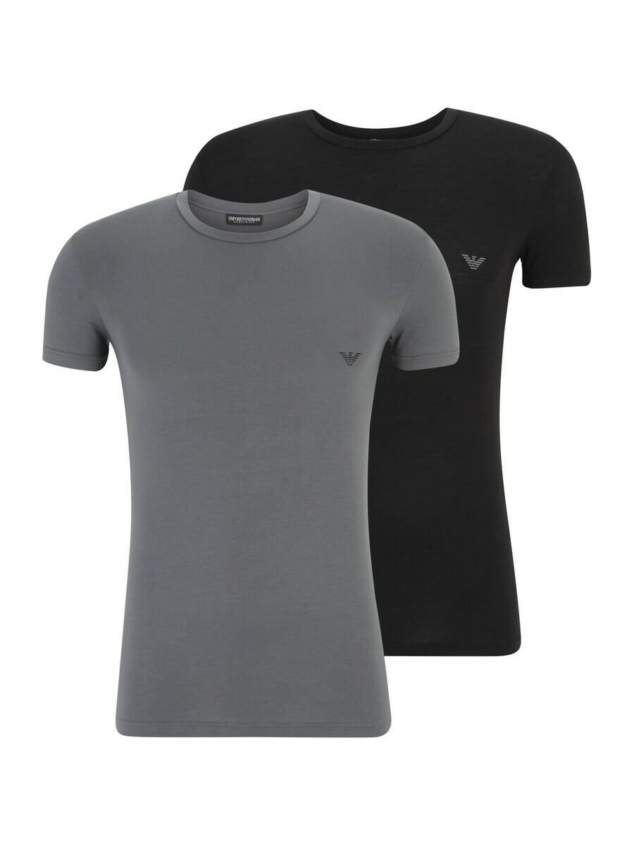 Классическая футболка Emporio Armani Shirt, цвет grey/black
Классическая футболка Emporio Armani Shirt, цвет grey/black