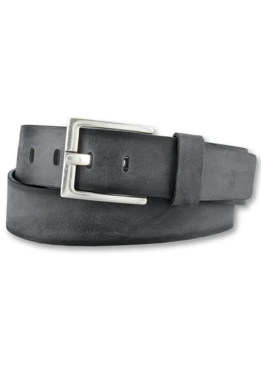 Кожаный ремень BERND GÖTZ, мощный вид, антрацит 
Кожаный ремень BERND GÖTZ, мощный вид, антрацит