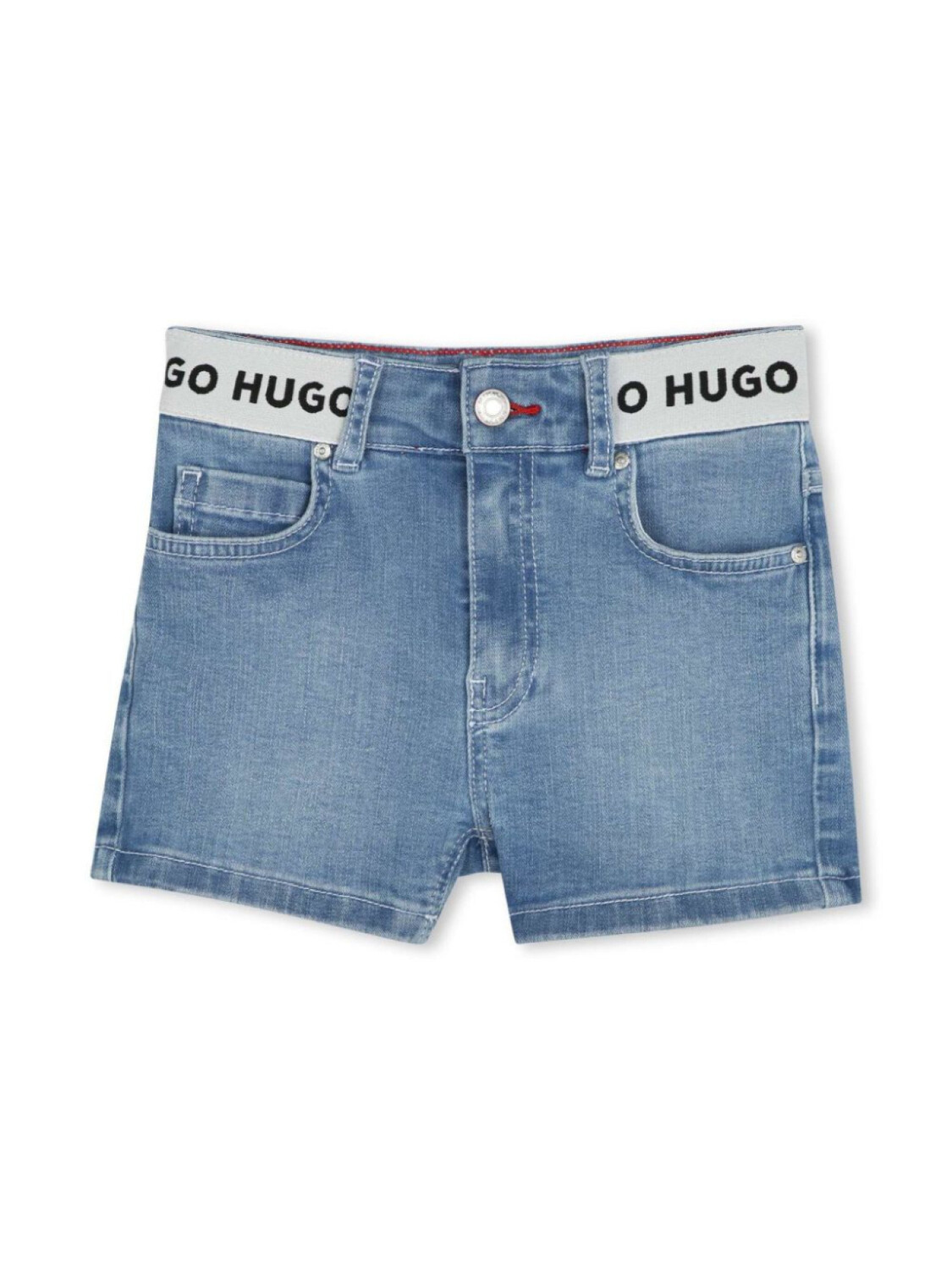 HUGO KIDS джинсовые шорты с логотипом, синий
HUGO KIDS джинсовые шорты с логотипом, синий