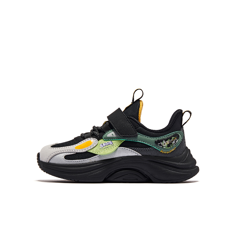 ERKE KIDS Низкие детские кроссовки Lifestyle, черные, зеленые, детские
ERKE KIDS Низкие детские кроссовки Lifestyle, черные, зеленые, детские