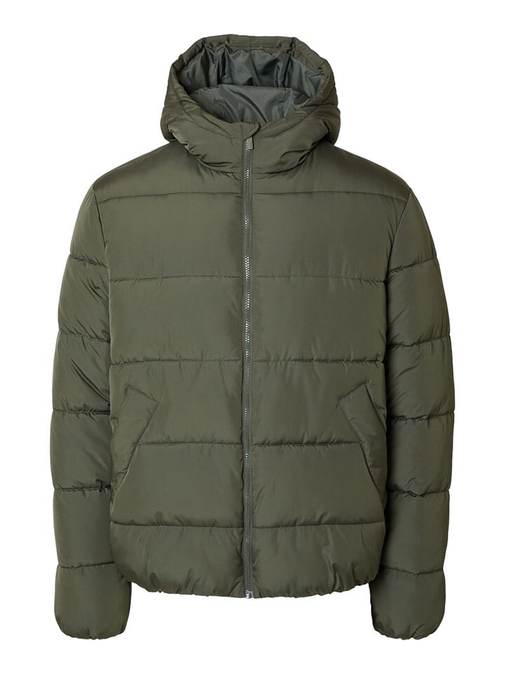 Стеганая куртка SELECTED HOMME Steppjacke, хаки
Стеганая куртка SELECTED HOMME Steppjacke, хаки